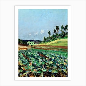 Wassily Kandinsky Field Of Cabbages Art Print