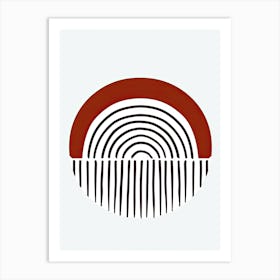 Vienna Energy Minimalist Bauhaus Art Print