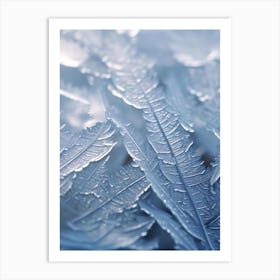 Ice Crystals 1 Art Print