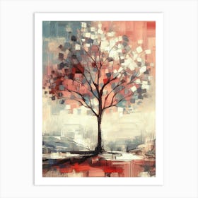 Abstract Tree 2 Art Print