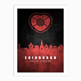 Heart Of Midlothian Art Print