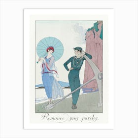 Romance Sans Paroles (1923), George Barbier Art Print
