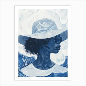 Blue Ocean Art Print