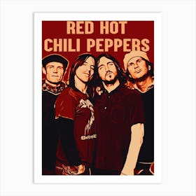 Red Hot Chili Peppers band music 1 Art Print