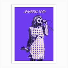 Jennifer S Body Courtney Love Hole Art Print