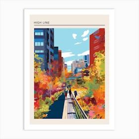 High Line Park New York City 2 Art Print