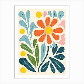 Flower Print Art Print