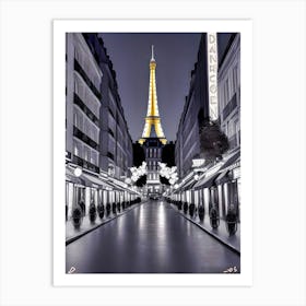 Art Deco Paris Art Print