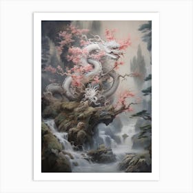 Dragon Natural Scene 1 Art Print