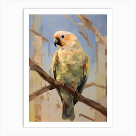 Bird Painting Parrot 4 Art Print