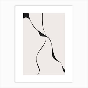 Neutral Contemporary Art Art Print