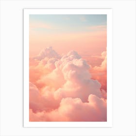 Pink Clouds In The Sky 1 Art Print