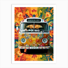 Vw Bus 2 Art Print