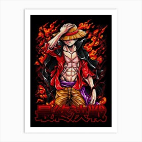 One Piece Anime Poster 26 Art Print