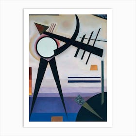 Wassily Kandinsky The Arrow Art Print