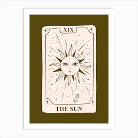 The Sun Art Print