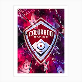 Colorado Rapids Art Print