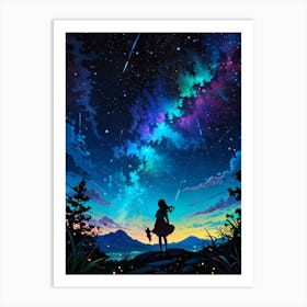 Starry Night 164 Art Print