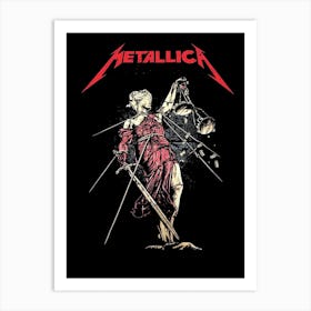 Metallichead - Justice Art Print