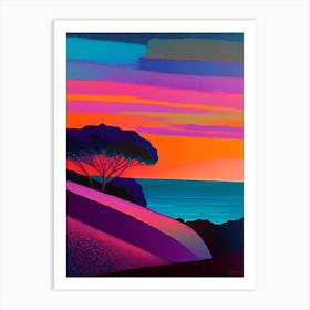 The Great Ocean Road Sunset Art Print