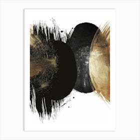 Abstract Circles Canvas Print 14 Art Print