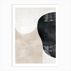 Abstract Silence Minimalist Style Art Print