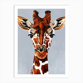 Giraffe 176 Art Print