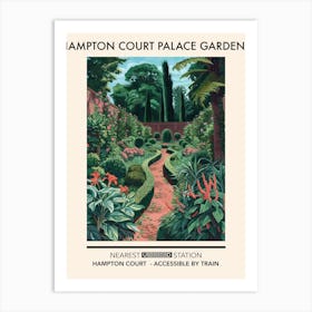 Hampton Court Palace Gardens London Parks Garden 2 Art Print