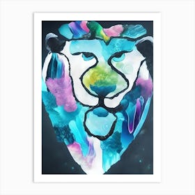 Lea Lion Art Print