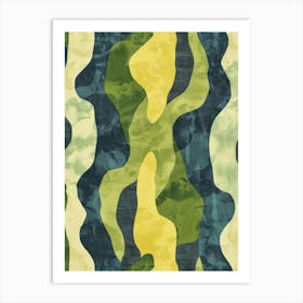 Camouflage 1 Art Print