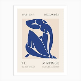 Papers De H Matisse Art Print