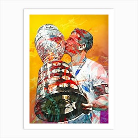 Lionel Messi Argentina 1 Art Print