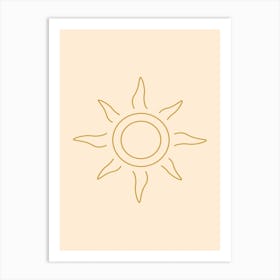 Sun 2 Art Print
