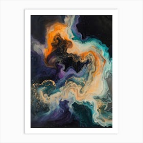 Abstract Painting 1048 Art Print