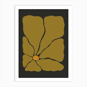 Autumn Flower 03 - Spruce Art Print