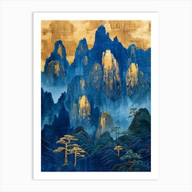 Blue Mountains 13 Art Print