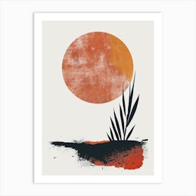 Sunset, Boho Art Print