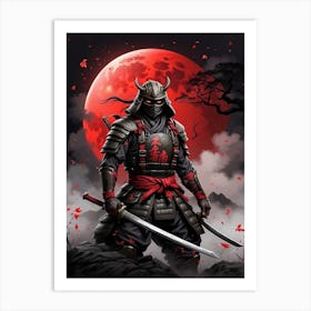 Samurai Warrior Art Print