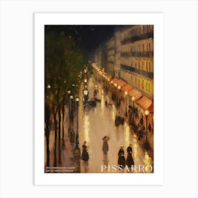 Night In Paris Art Print