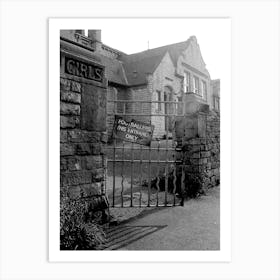 Sheffield School Gates (1995) Art Print