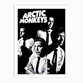 Arctic Monkeys band music 1 Art Print