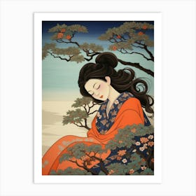 Ukiyo Beauty Japanese Style 13 Art Print