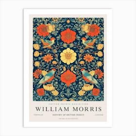 floral william morris art 1 Art Print