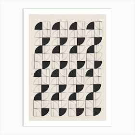 Geometrical Play 7 Art Print