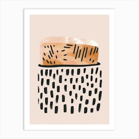 Bread Illustration Art Print