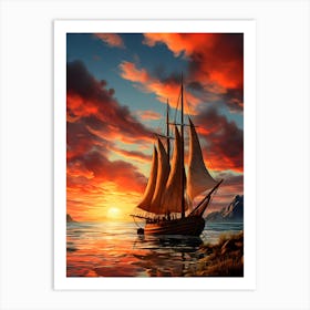 Eternal Horizons Art Print