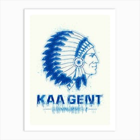 Kaa Gent League Belgium Art Print