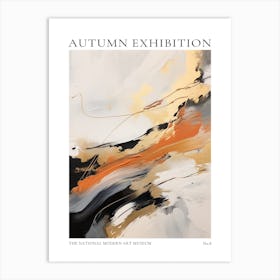 Autumn Exhibition Modern Abstract Poster 8 Art Print