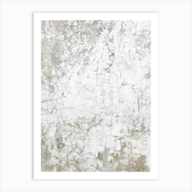 Cracked Concrete Wall Art Print