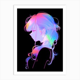 Fluorescent Dreams Art Print